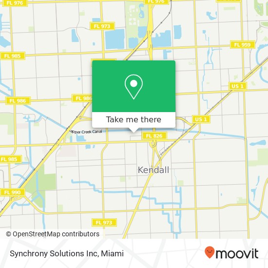 Synchrony Solutions Inc map