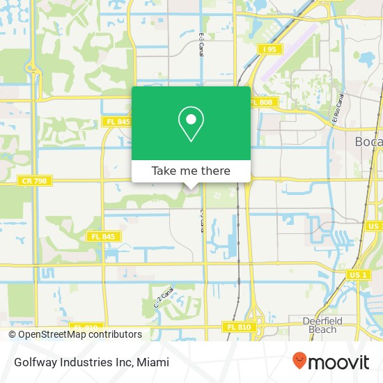 Mapa de Golfway Industries Inc