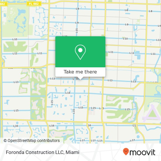 Mapa de Foronda Construction LLC