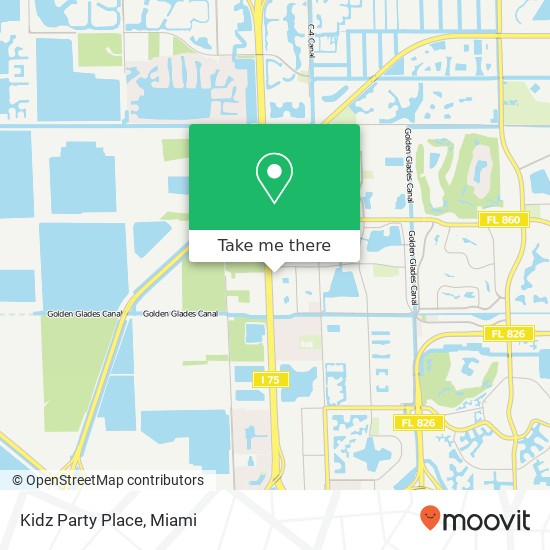 Kidz Party Place map