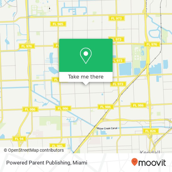 Powered Parent Publishing map