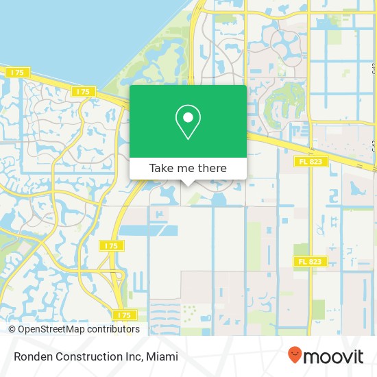 Ronden Construction Inc map