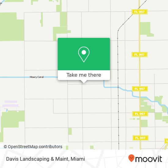 Davis Landscaping & Maint map