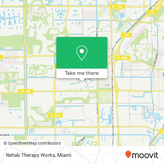 Mapa de Rehab Therapy Works