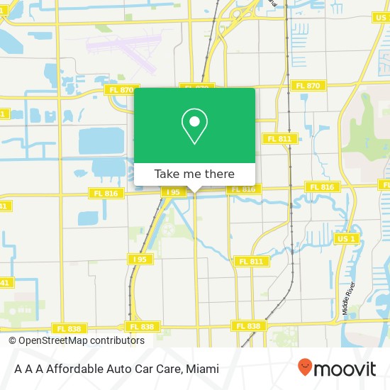 A A A Affordable Auto Car Care map