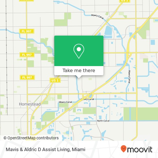 Mavis & Aldric D Assist Living map