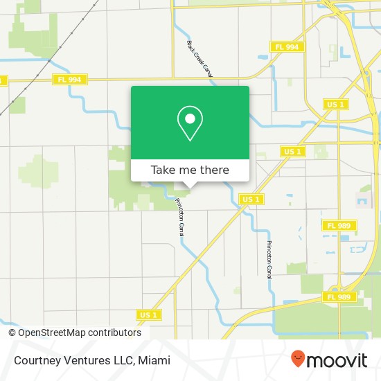 Mapa de Courtney Ventures LLC