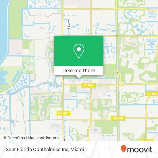 Sout Florida Ophthalmics Inc map