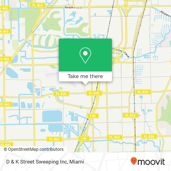 D & K Street Sweeping Inc map
