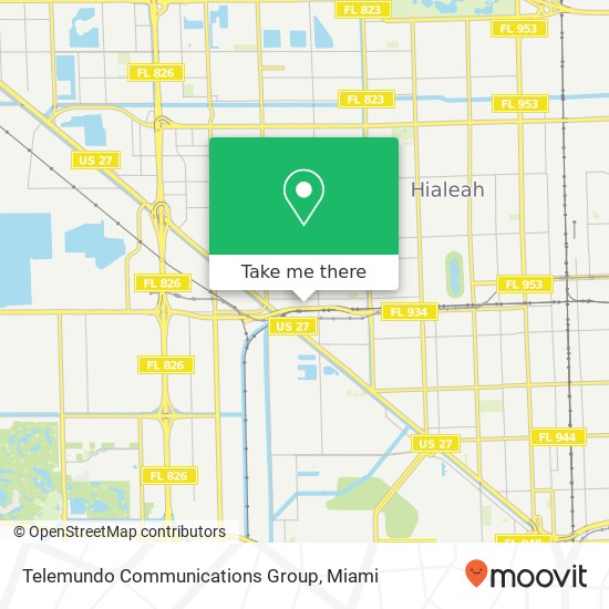 Telemundo Communications Group map