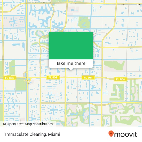 Immaculate Cleaning map