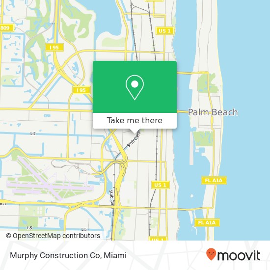 Murphy Construction Co map