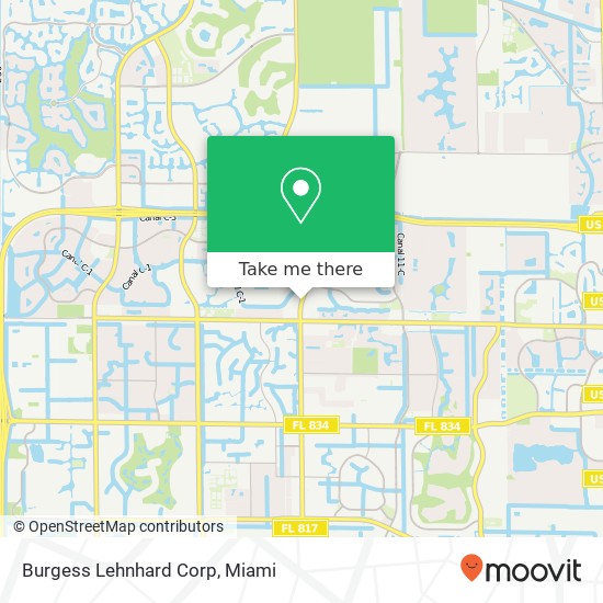 Burgess Lehnhard Corp map