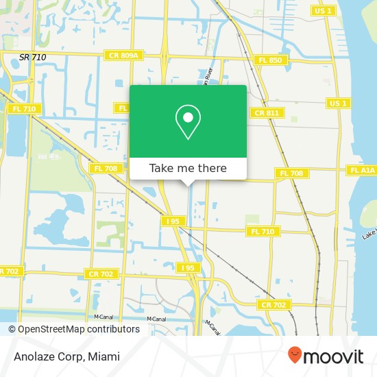 Anolaze Corp map