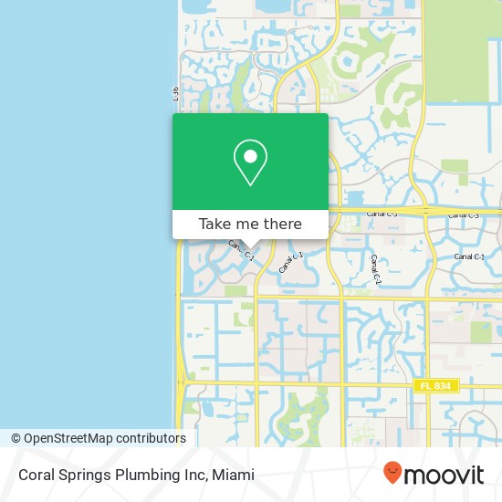 Coral Springs Plumbing Inc map