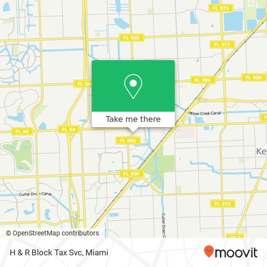 Mapa de H & R Block Tax Svc