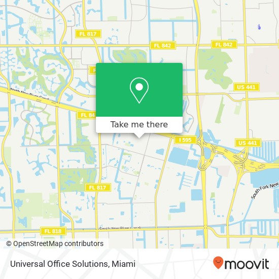 Mapa de Universal Office Solutions