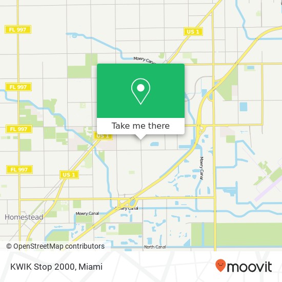 Mapa de KWIK Stop 2000