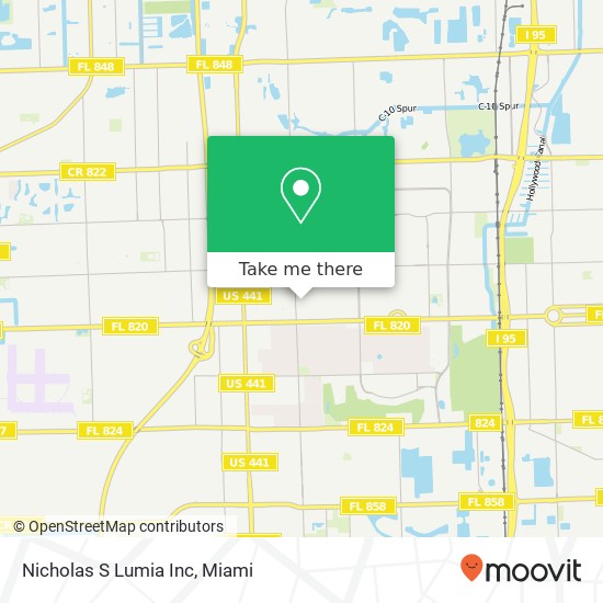 Nicholas S Lumia Inc map