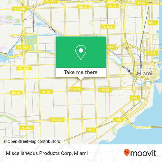 Miscellaneous Products Corp map