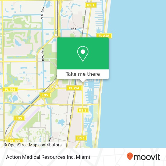 Action Medical Resources Inc map