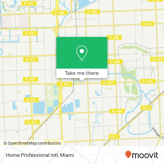 Mapa de Home Professional Intl