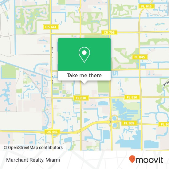 Marchant Realty map