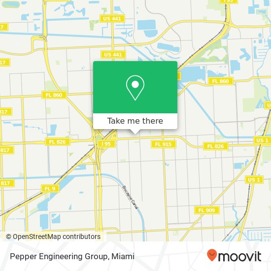 Mapa de Pepper Engineering Group