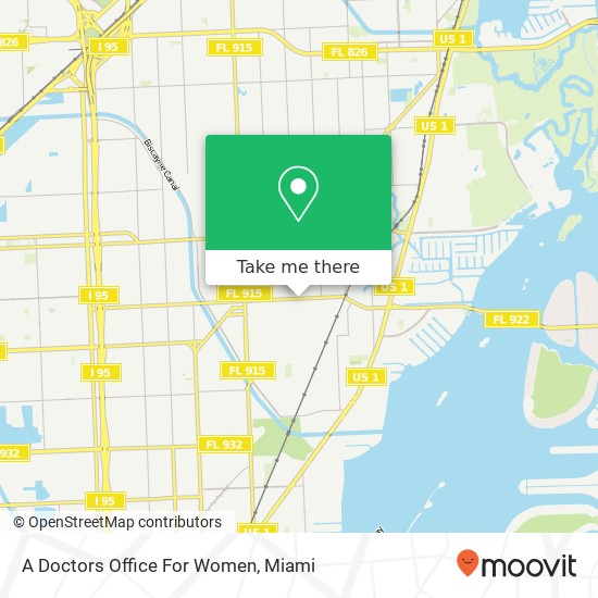 Mapa de A Doctors Office For Women