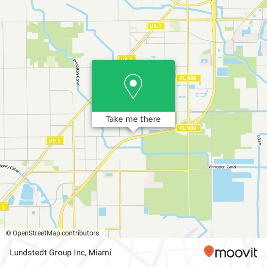 Lundstedt Group Inc map