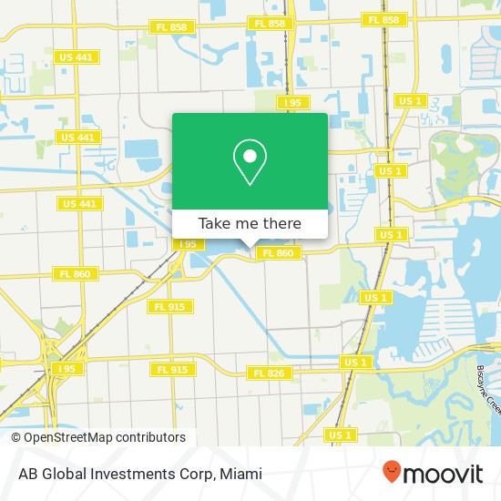 Mapa de AB Global Investments Corp