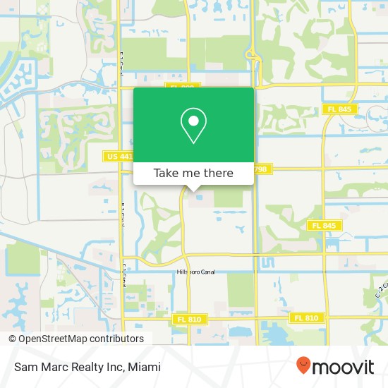 Sam Marc Realty Inc map