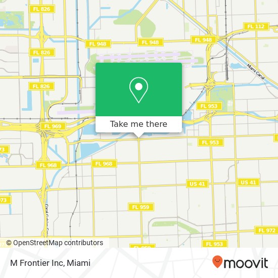 Mapa de M Frontier Inc