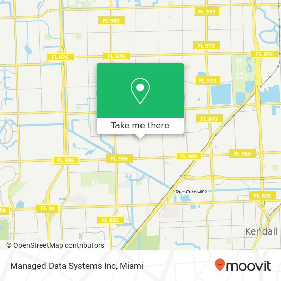 Mapa de Managed Data Systems Inc