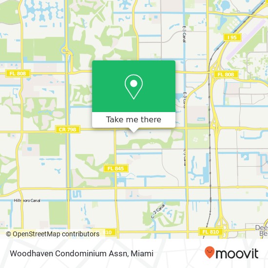 Woodhaven Condominium Assn map