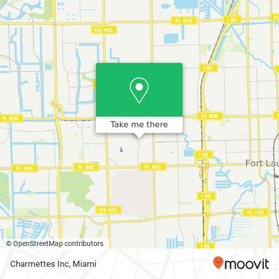 Mapa de Charmettes Inc
