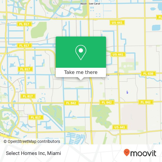 Select Homes Inc map