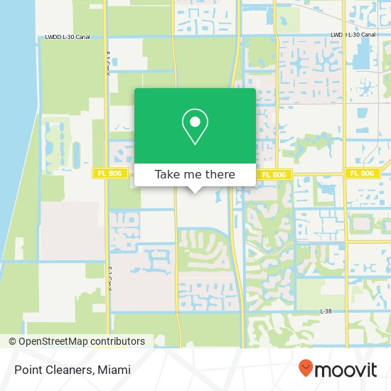Point Cleaners map