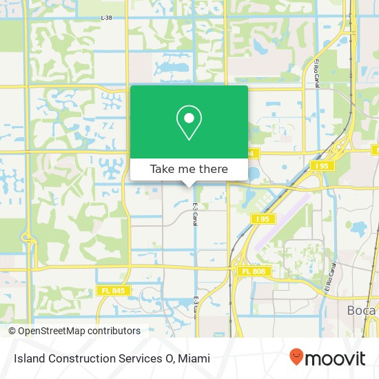 Island Construction Services O map