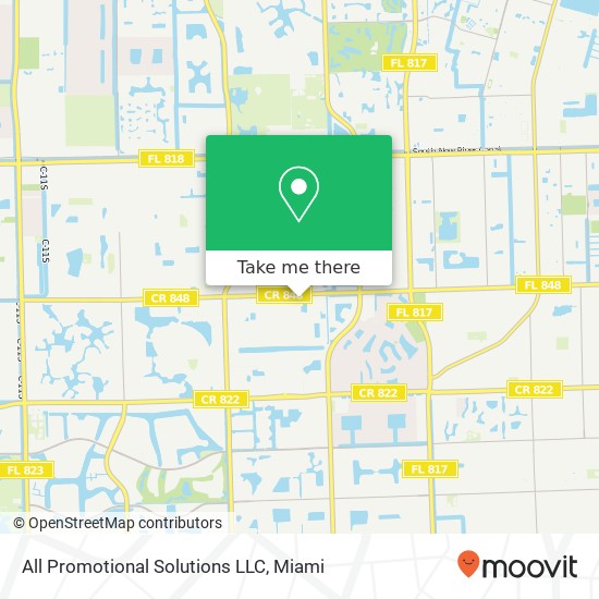 All Promotional Solutions LLC map