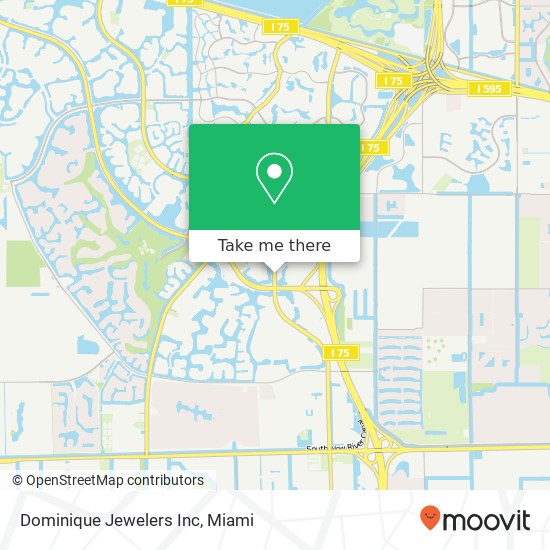 Dominique Jewelers Inc map