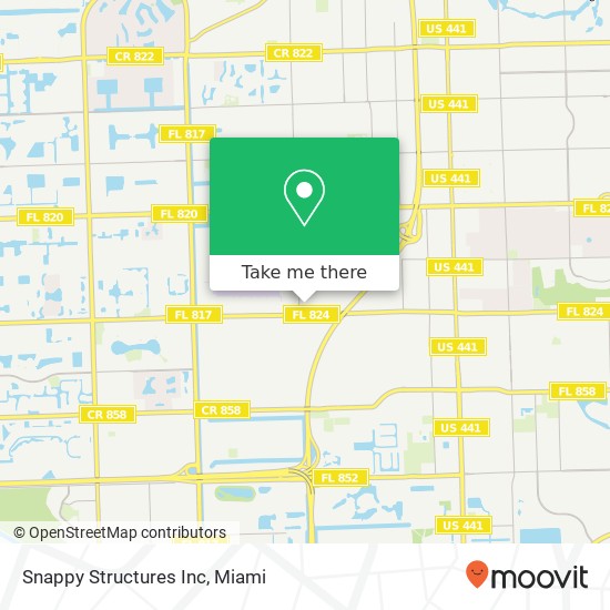 Snappy Structures Inc map