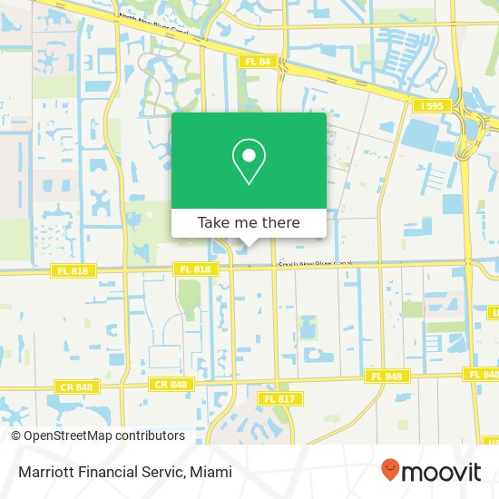 Marriott Financial Servic map