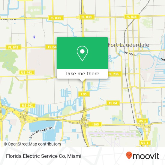 Mapa de Florida Electric Service Co