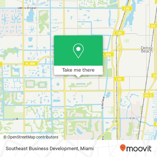 Mapa de Southeast Business Development