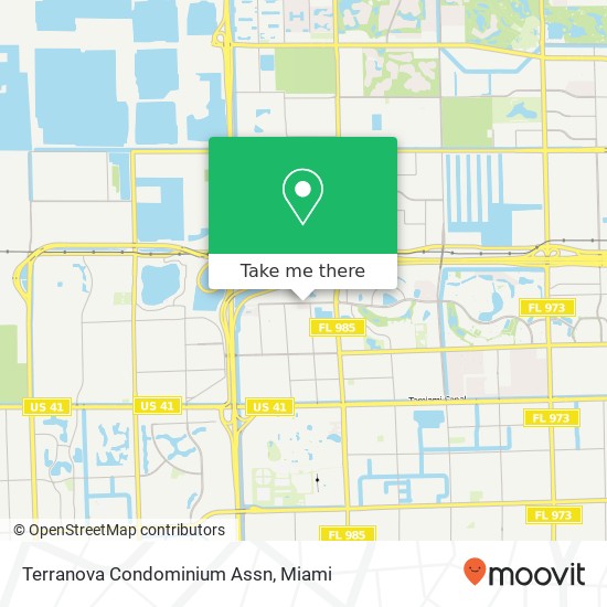 Mapa de Terranova Condominium Assn