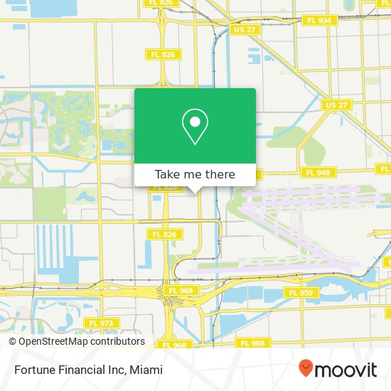 Fortune Financial Inc map