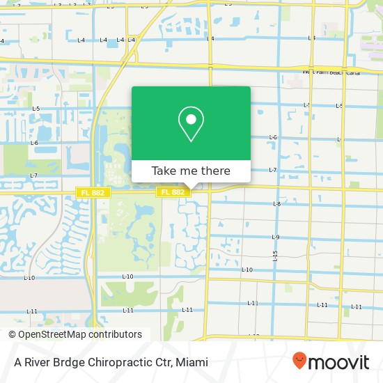 A River Brdge Chiropractic Ctr map