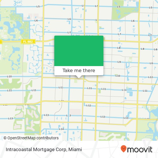 Mapa de Intracoastal Mortgage Corp