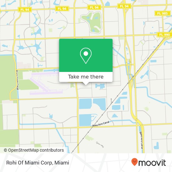 Mapa de Rohi Of Miami Corp